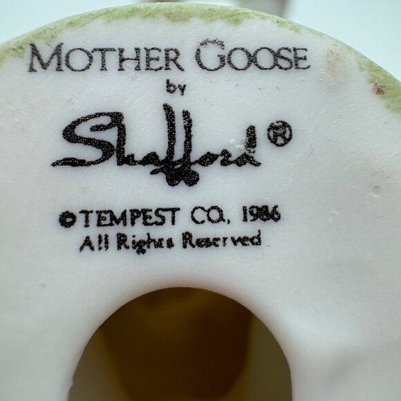 Shafford Mother Goose Vintage Bisque Tumbling Pig Figurines so cute farmhouse Pi - Picture 10 of 10